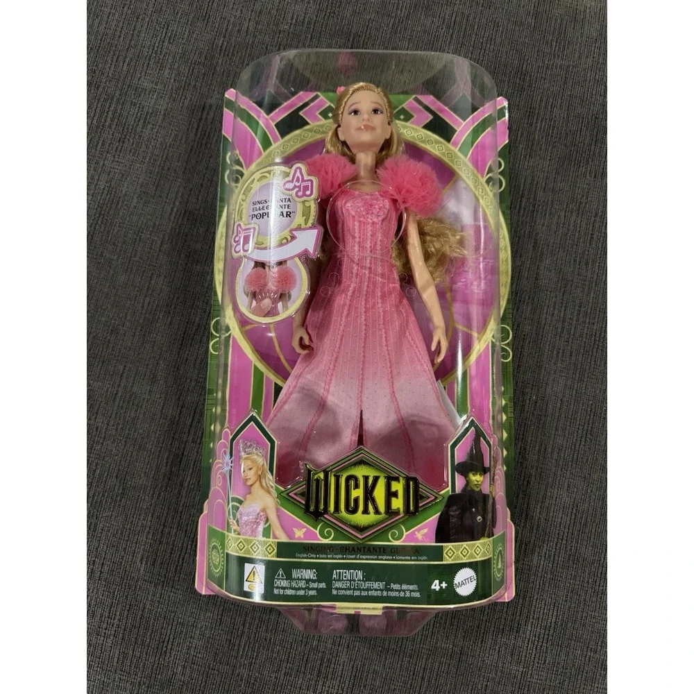 Mattel Wicked Singing Glinda Doll With Website Misprint Collectors Item